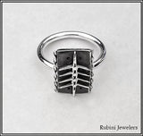 Quad Rowing Boat with Water Edge Ring by Rubini Jewelers