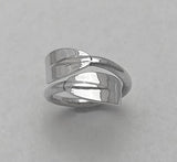 Bypass Rowing Blades Adjustable Ring by Rubini Jewelers