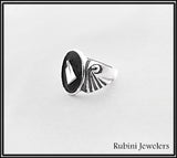 Mythological Rowing Signet Ring by Rubini Jewelers
