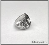 Mythological Rowing Signet Ring by Rubini Jewelers
