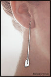 Rowing Oar French Wire Earrings by Rubini Jewelers