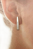 Curved Bar Post Earrings by Rubini Jewelers