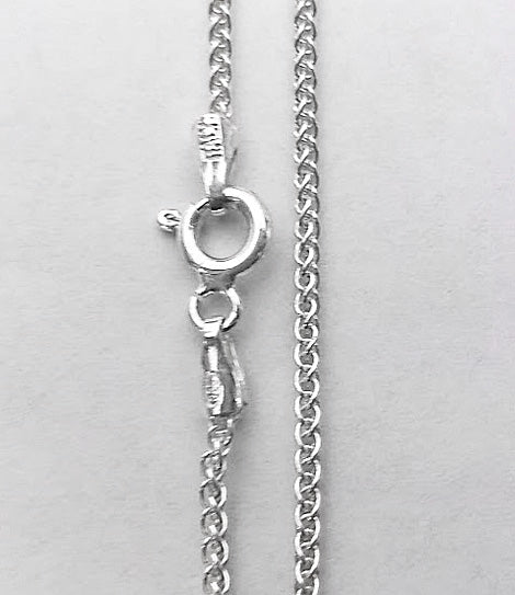 Sterling Silver 1.3mm Wheat Chain