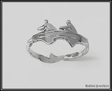 Two Person Rowing Boat Ring by Rubini Jewelers
