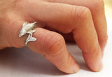 Sterling Silver Dolphin Ring