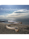 Sterling Silver Field Hockey Wrap Bracelet by Rubini Jewelers