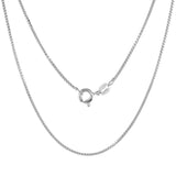 Sterling Silver Solid Box Chain