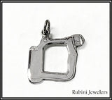 Flat Oarlock Pendant by Rubini Jewelers