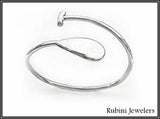 Large SUP, Canoe, Dragon Boat Paddle Wrap Bracelet by Rubini Jewelers
