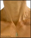 Medium Brass Rowing Blade Charm or Pendant