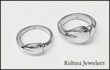 Medium + Small Paddle Board SUP Rings by Rubini Jewelers