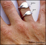 Medium + Small Paddle Board SUP Rings by Rubini Jewelers