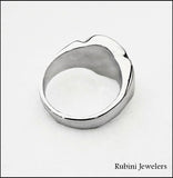SUP, Canoe, Dragon Boat, Kayak Hand Engraved Paddle Board Round Signet Ring by Rubini