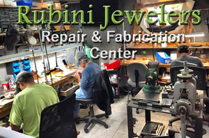 Rubini Jewelers Workshop for jewelry repairs and fabrication, located in Old Town Alexandria VA 