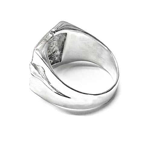 Hand Engraved SUP Paddle Board Silver Signet Ring – Rubini Inc.