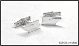 Large Rowing Blade with Hinged Backing Cuff Links by Rubini Jewelers