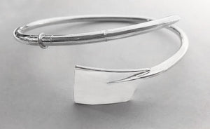 Medium Hatchet Oar Wrap Rowing Bracelet by Rubini Jewelers by Rubini Jewelers