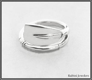 Medium Tulip Oar Wrap Ring by Rubini Jewelers