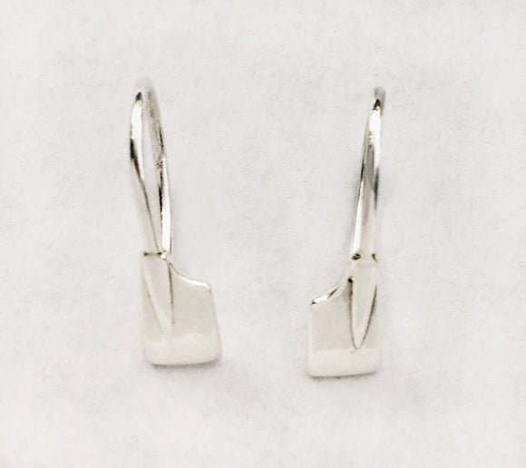 Petite Oars Looped Over Wire Earrings by Rubini Jewelers
