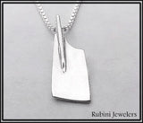 Rowing Hatchet Oar Blade Pendant by Rubini Jewelers