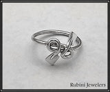 Rowing Knot Ring of PEACE by Rubini Jewelers