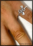 Rowing Knot Ring of PEACE by Rubini Jewelers