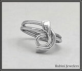 Rowing Loop Ring of JOY by Rubini Jewelers
