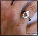 Rowing Loop Ring of JOY by Rubini Jewelers