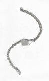 Medium Rowing Oar Blade and Cable Chain Bracelet by Rubini Jewelers