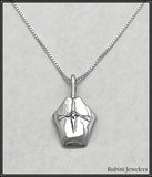 Shield with Sculler Pendant by Rubini Jewelers