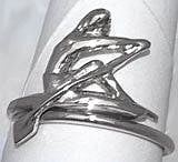 Single Sculler Rowing Ring by Rubini Jewelers