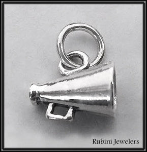 Small Megaphone Pendant by Rubini Jewelers