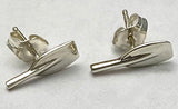  Small Rowing Tulips Post Earrings by Rubini Jewelers