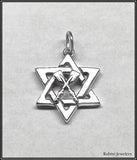 Star of David with Crossed Oars Pendant, by Rubini Jewelers