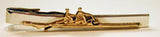 Silver and Vermeil Double Sculls Rowing Boat Tie Bar with Aligator Clip, by Rubini Jewelers