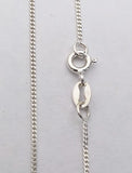 Sterling Silver 1.1mm Curb Chain