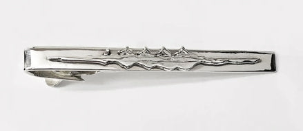 Four Person Rowing Boat on Tie Bar, by Rubini Jewelers